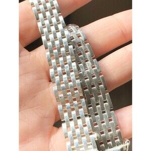 .925 Sterling Silver Milor Italian link Bracelet